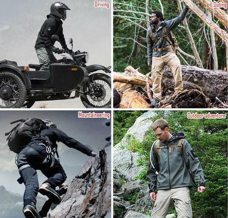 Chaqueta táctica militar al aire libre - MXbueno