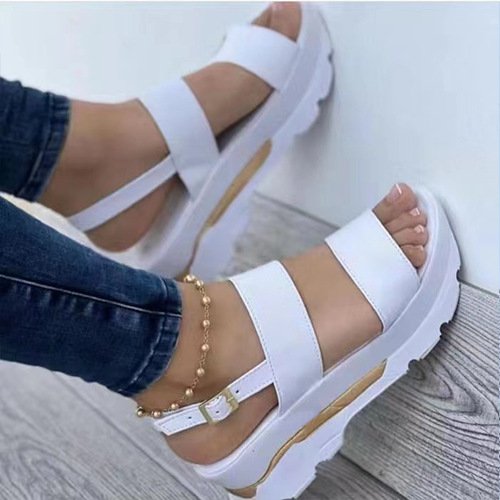 [W-Zapato] 2022 Zapatos De Moda De Verano Sandalias Transpirables Informales Para Mujer