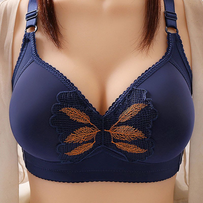 [W-Ropa Interior] Sujetador Respirable De Convergencia Inalámbrica