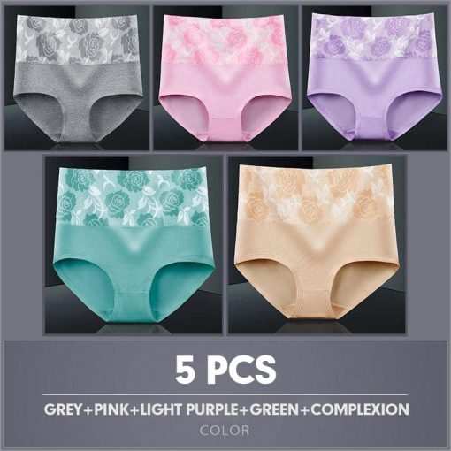 [W-Ropa Interior] Bragas De Cintura Sexy Para Mujer De Moda