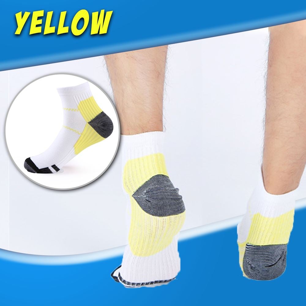 [2 Piezas]Calcetines De Compresión Hasta El Tobillo