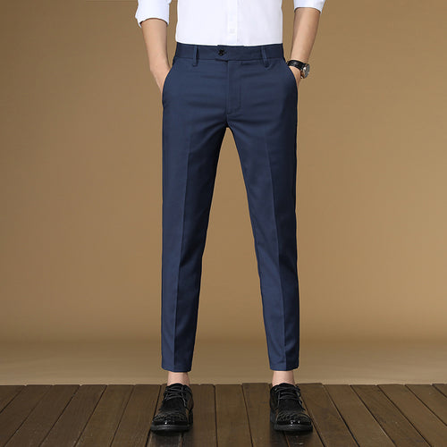 [M-Ropa] Pantalones De Traje De Negocios Para Hombres