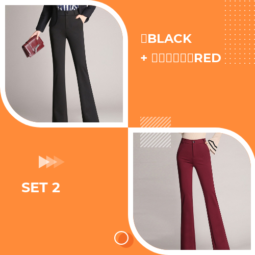 [W-Ropa] Pantalones De Yoga Suaves De Vestir Ultraelásticos