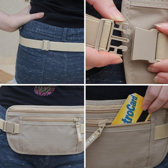 Riñonera Oculta De Viaje