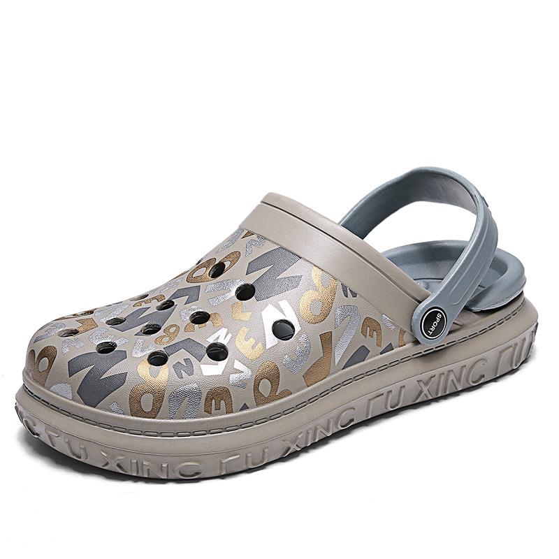 Summer new printed sandals casual beach shoes