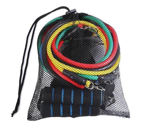 Conjunto de banda de resistencia ajustable de 11 piezas