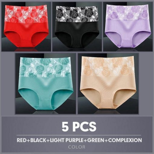 [W-Ropa Interior] Bragas De Cintura Sexy Para Mujer De Moda