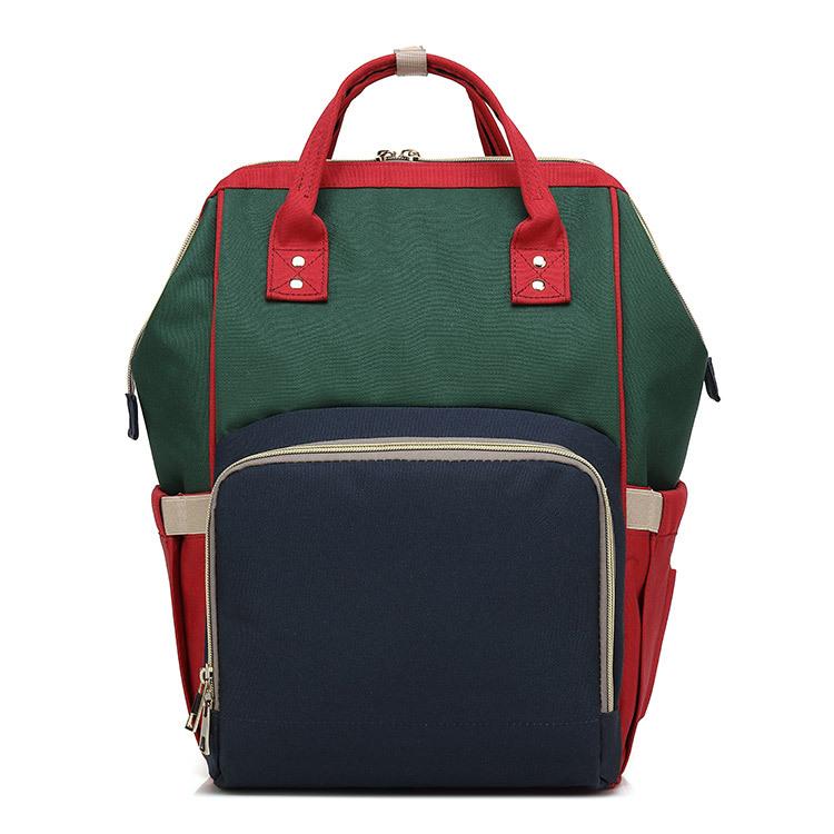 [W-Bolso] Bolsa De Momia Mochila De Tela Oxford Bolsa De Almacenamiento Portátil