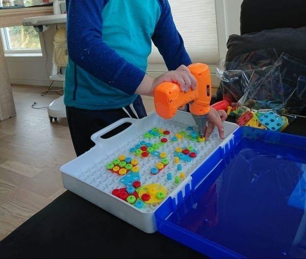 Juego de taladro de mosaico creativo - MXbueno