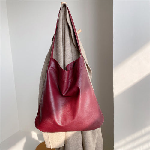 Bolso Shopper Vintage De Gran Capacidad