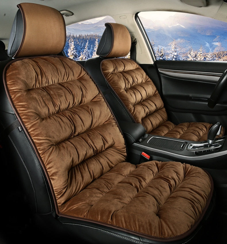 Acolchado De Automóviles Lleno De Plumas En Invierno