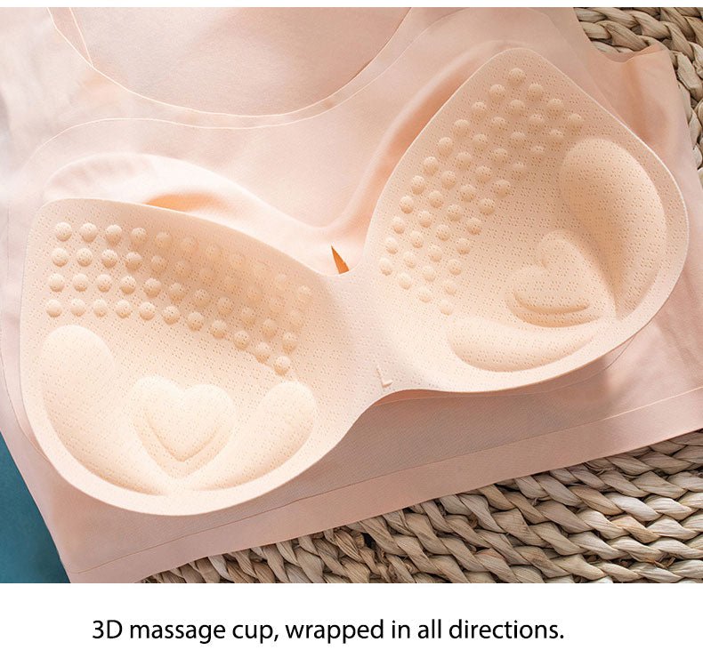 Sujetador De Sujeción Con Hebilla Frontal Sin Costuras