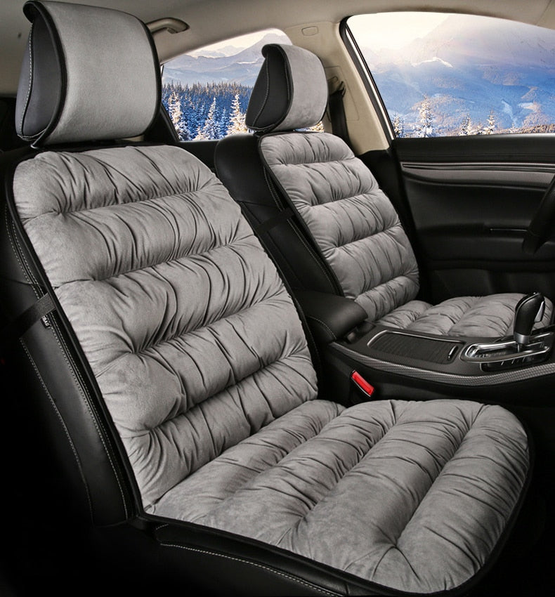 Acolchado De Automóviles Lleno De Plumas En Invierno