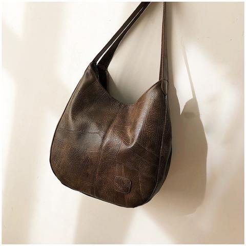 Bolso de cuero vintage para mujer - MXbueno