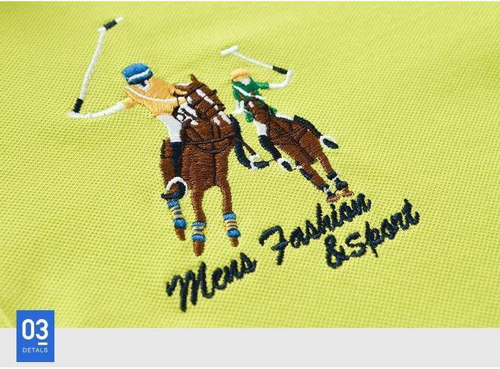 Camiseta Polo Casual de Negocios Tamaño M a 4XL - MXbueno