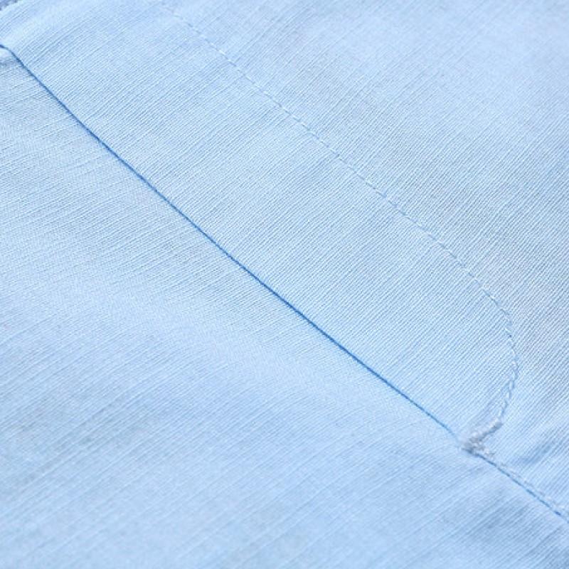 Pantalones cortos casuales en lino para hombre