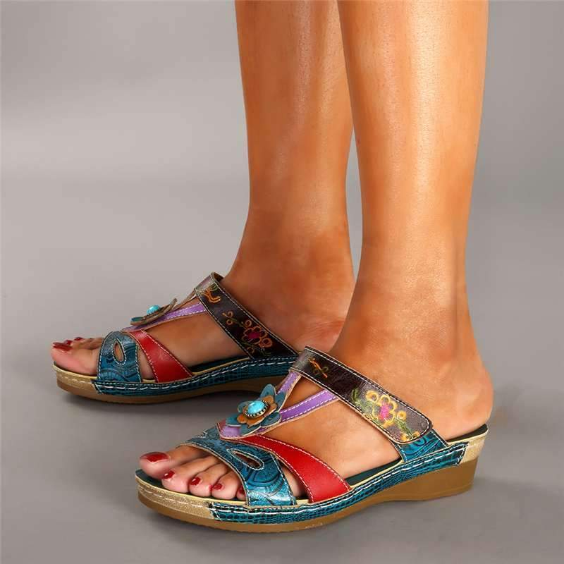 Zapatillas para mujer de estilo Bohemias Vintage