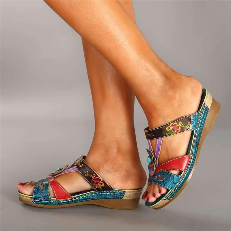 Zapatillas para mujer de estilo Bohemias Vintage