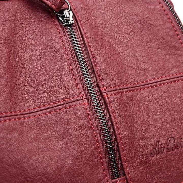 [W-Bolso] Fashion Leather Multipurpose Handbag