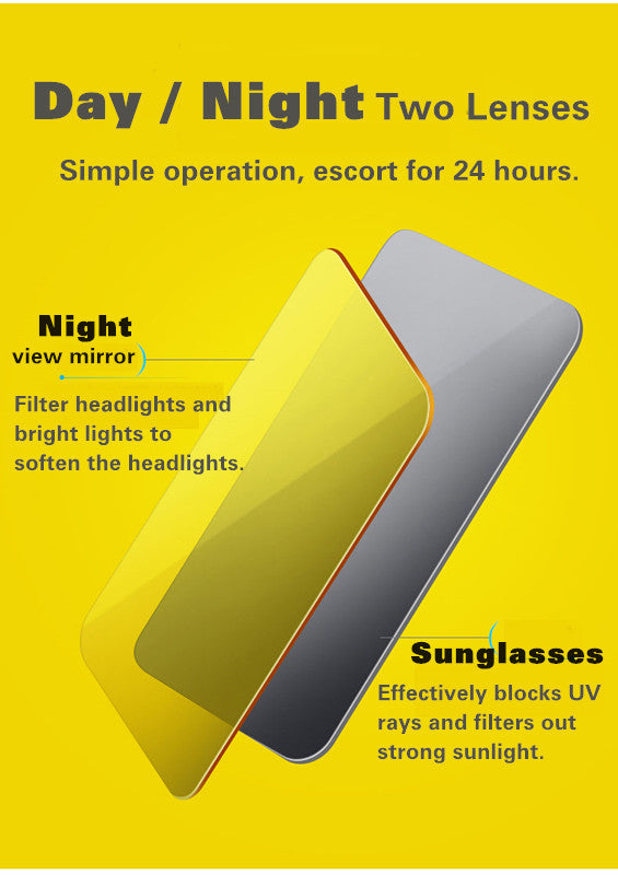 VISOR DE SOL DE COCHE DÍA NOCHE ANTI-DAZZLE