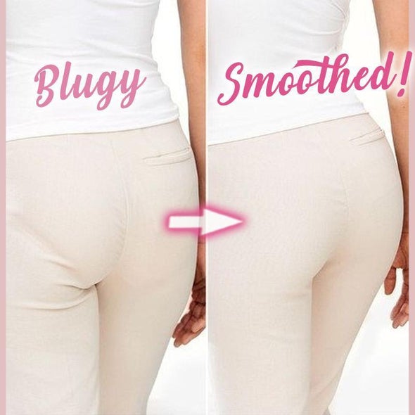 (2 Piezas) Braguitas Modeladoras De Encaje Suave Con Escote En V Alto