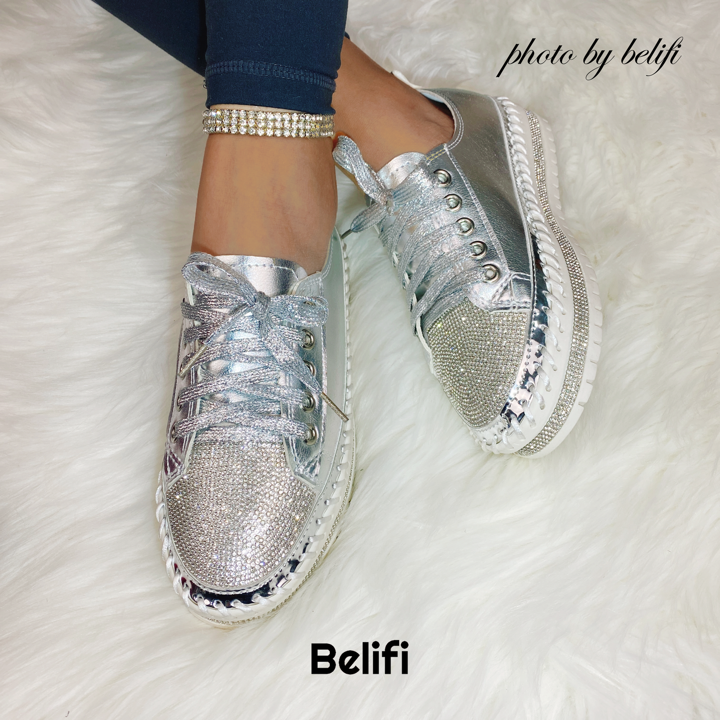 Zapatos De Moda De Suela Gruesa Casual Belifi