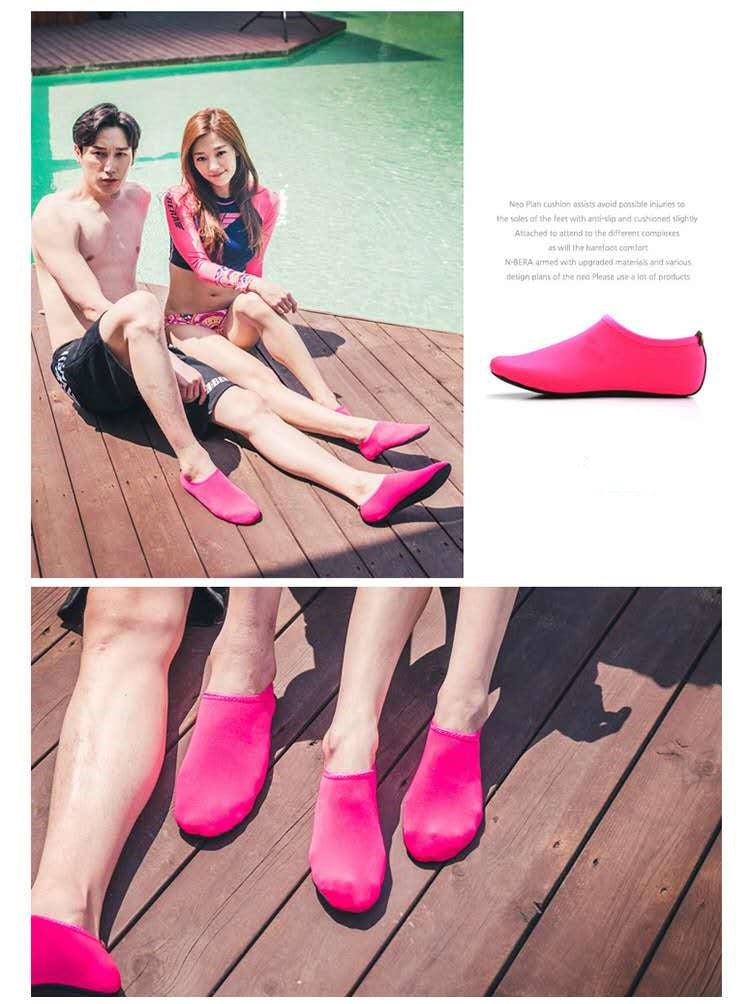 Calcetines antideslizantes de secado rápido y zapatos para agua