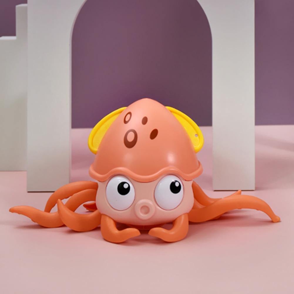 Lindo juguete de piscina infantil con mecanismo de cuerda de pulpo - MXbueno