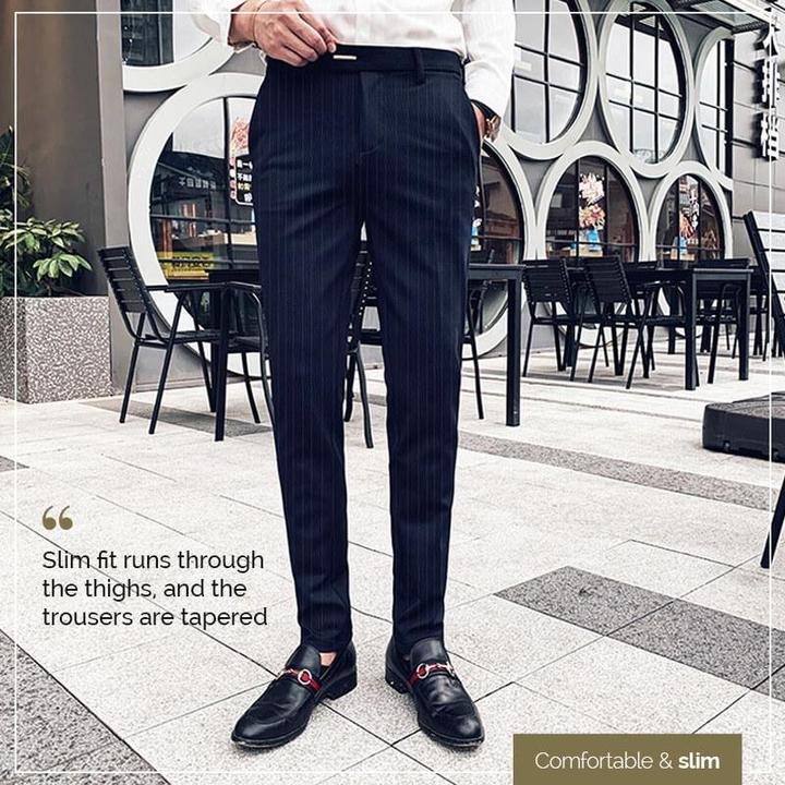 ¿Promoción Del Viernes Negro? Pantalones De Vestir Elásticos Para Hombre