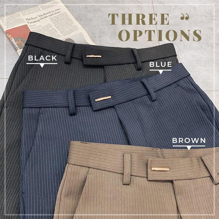 ¿Promoción Del Viernes Negro? Pantalones De Vestir Elásticos Para Hombre