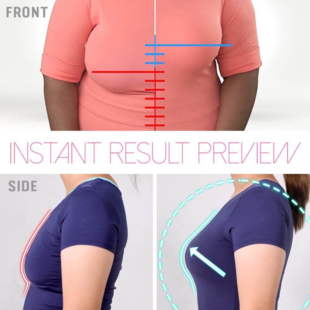 Sujetador Transpirable De Levantamiento Instantáneo