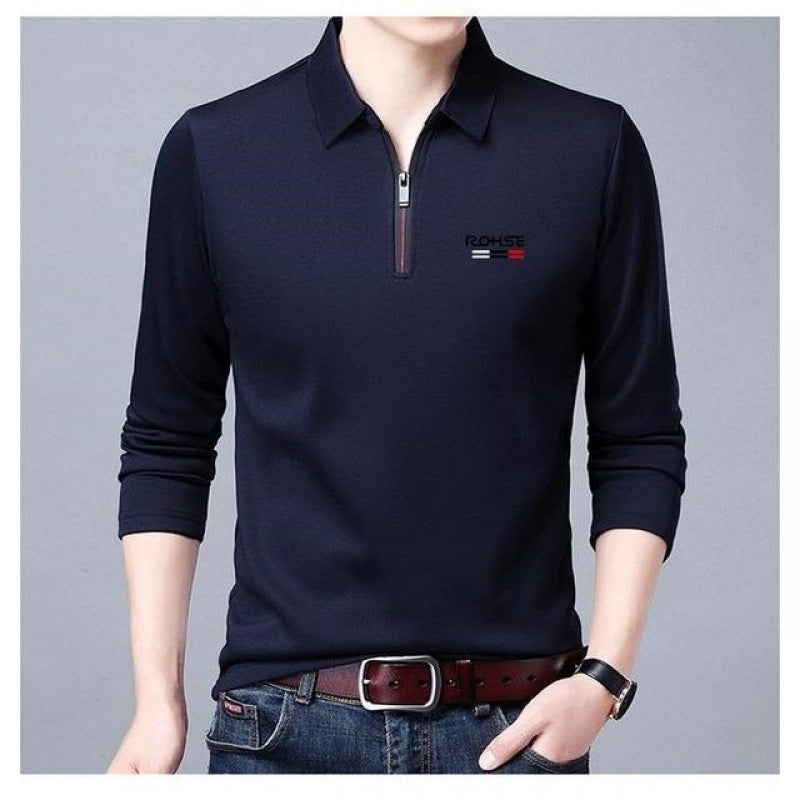 [M-Ropa] Polo Casual Con Solapa Para Hombre