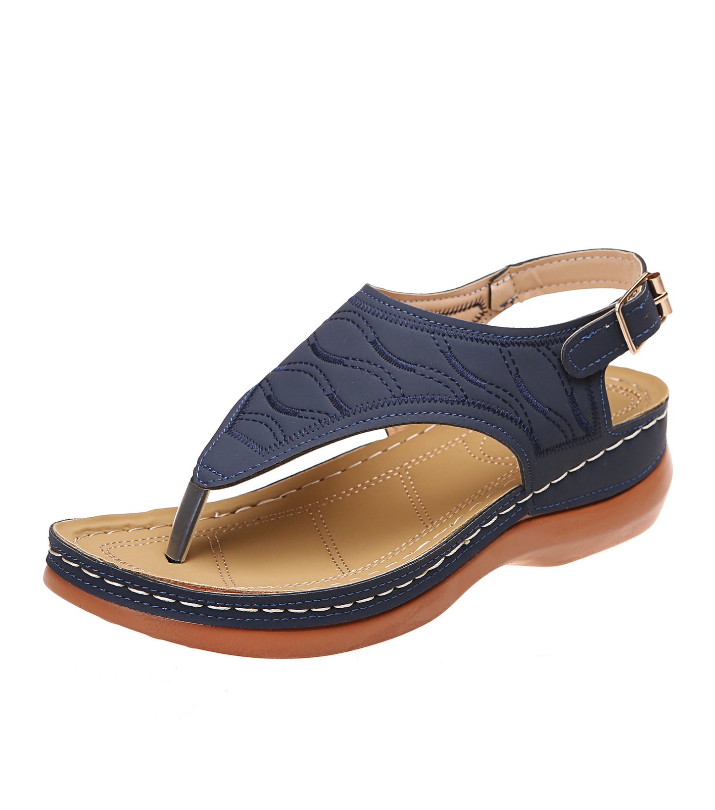 [W-Zapato] Sandalias De Tiras Estilo Romano Para Mujer