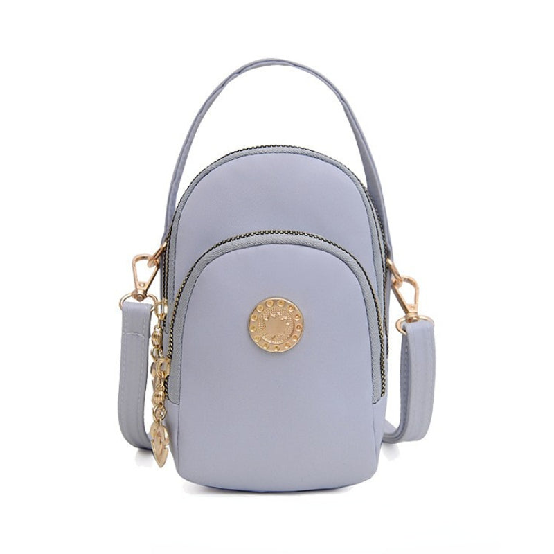 [W-Bolso] Bolso Pequeño De Tela, Bolso De Mano De Cien Torres, Bolso De Mensajero De Un Hombro Para Mujer, Bolso Pequeño Informal