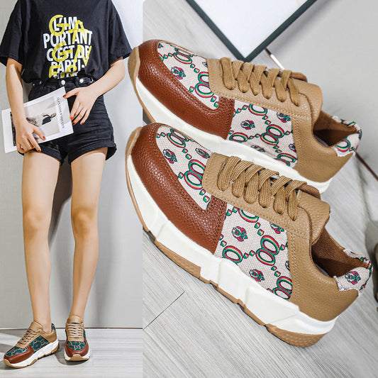 [W-Zapato] Zapatillas De Encaje De Gran Tamaño