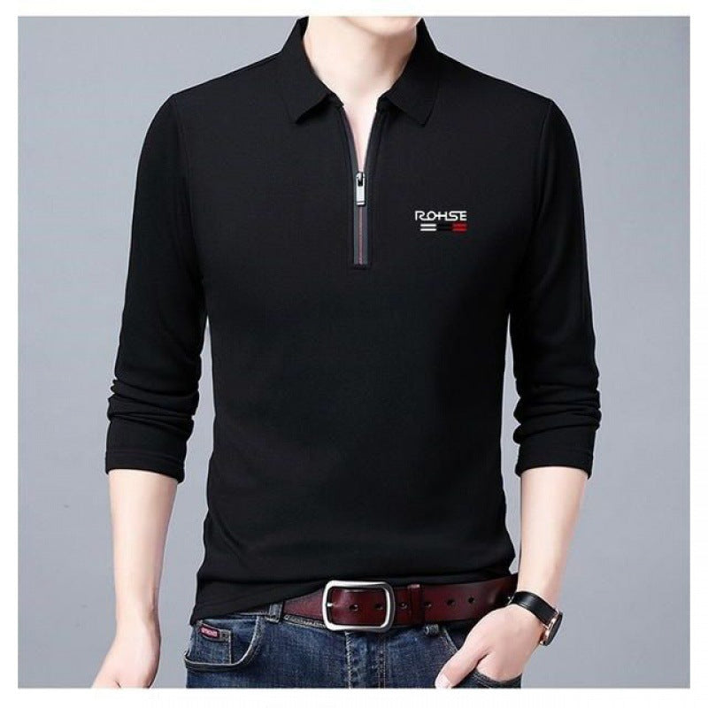 [M-Ropa] Polo Casual Con Solapa Para Hombre