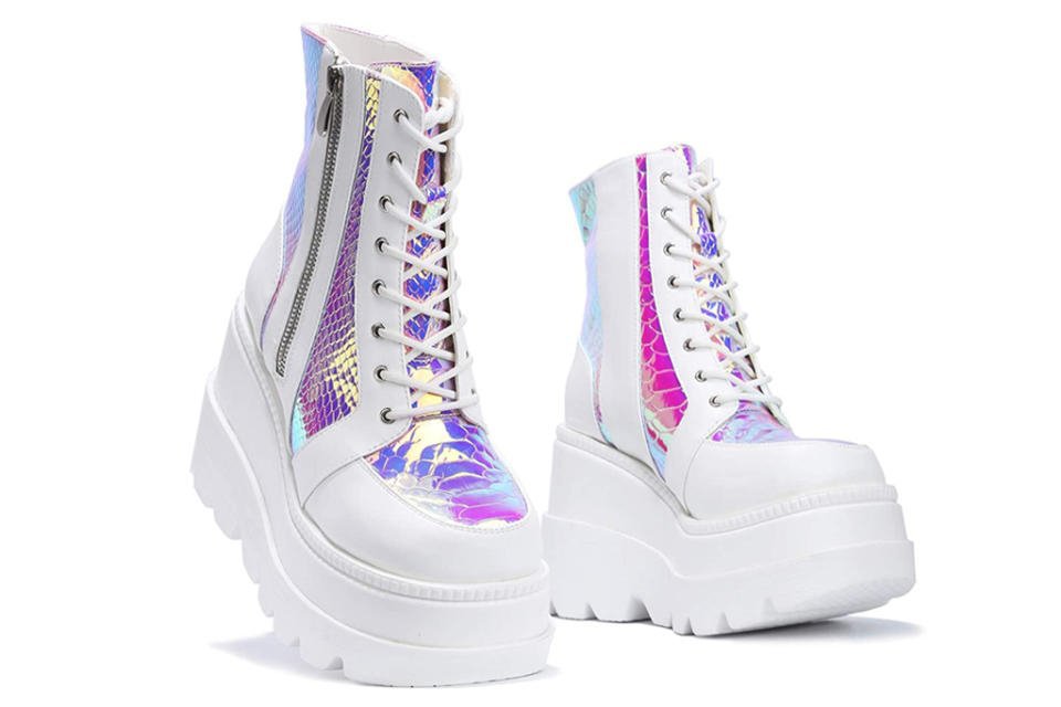 Botas De Mujer Explosivas Invierno Nuevas Botas Cortas De Suela Gruesa De Punta Redonda Europea Y Americana Mujer