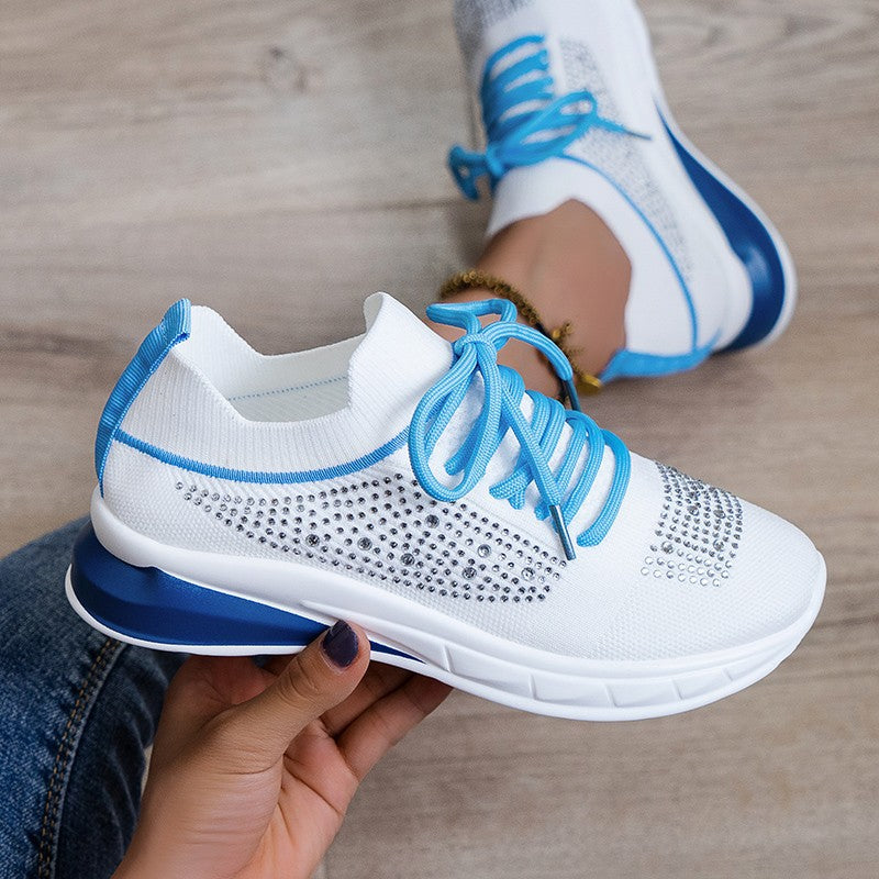 [W-Zapato] 2022 Zapatos Casuales Deportivos Tejidos Voladores De Principios De Otoño