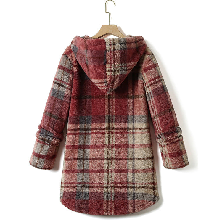 Chaqueta De Algodón Con Temperamento Europeo Y Americano De Talla Grande