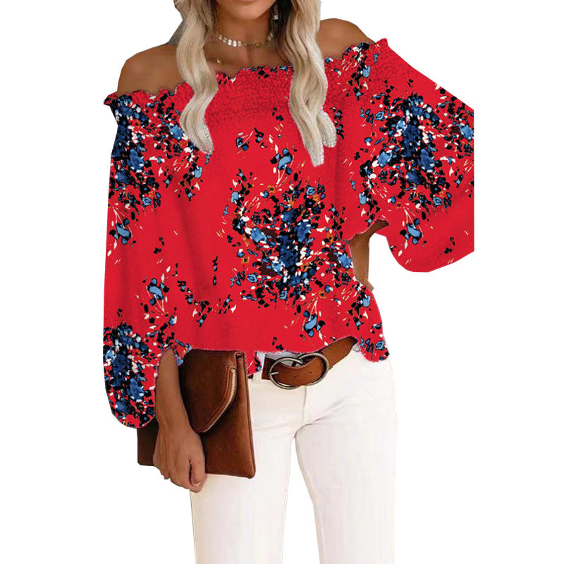 Top Suelto Con Mangas De Linterna Ropa De Mujer