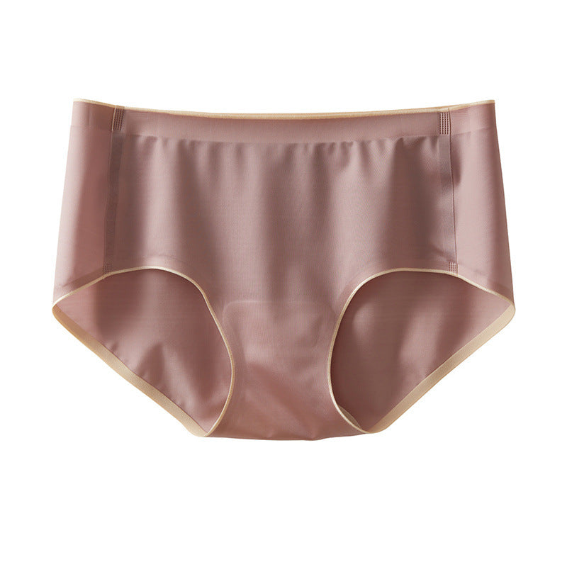 Bragas Desnudas De Presión Cero, De Alta Elasticidad, De Entrepierna Inferior De Seda Que No Dejan Marcas Para Mujer