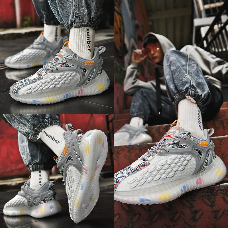 Zapatos De Marea Nacional De Coco Para Hombre, Otoño E Invierno, Estilo Nacional, Ocio, 2021, Nuevos Zapatos Para Correr