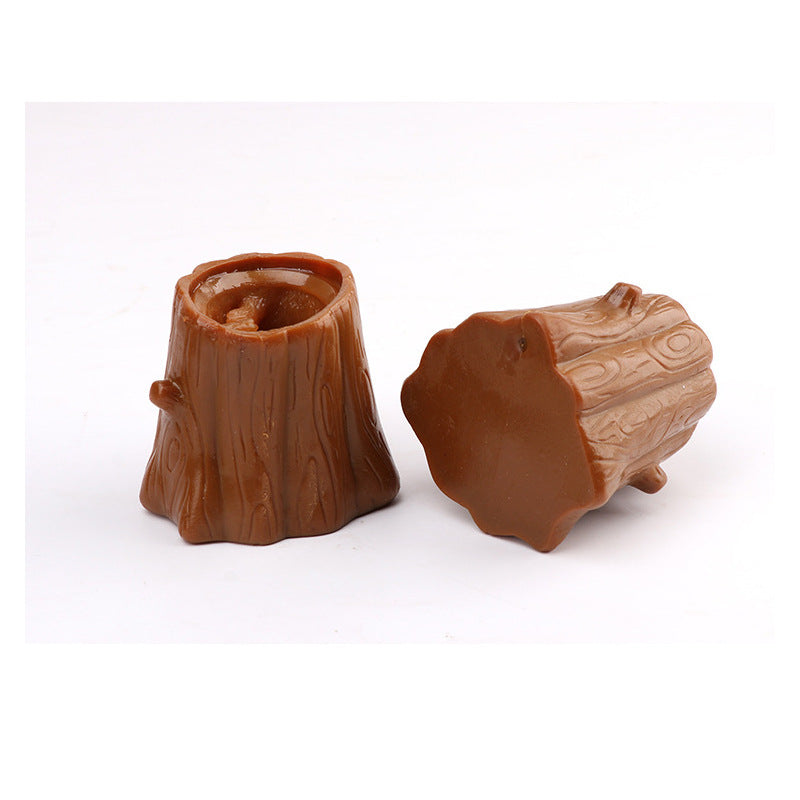 Taza De Ardilla Malvada Descompresión Soporte De Bolígrafo Complicado Tocón Apretón Juguete Pellizco Música