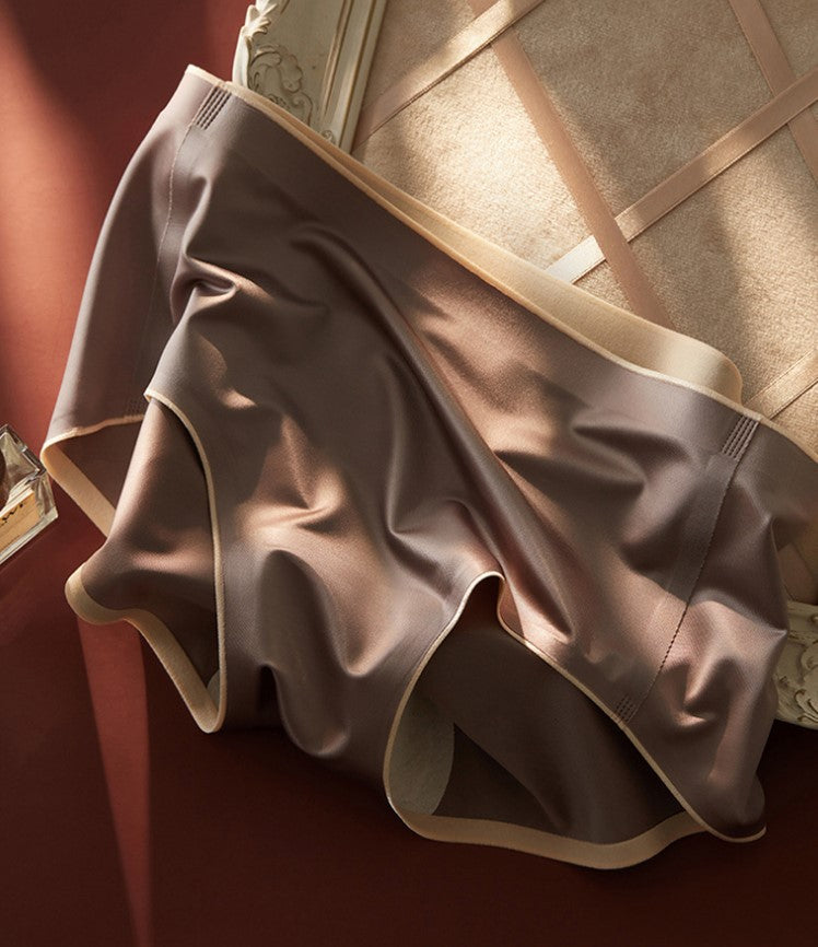 Bragas Desnudas De Presión Cero, De Alta Elasticidad, De Entrepierna Inferior De Seda Que No Dejan Marcas Para Mujer