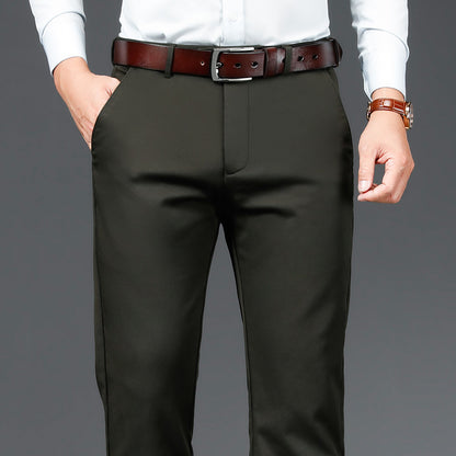 [M-Ropa] Pantalones De Traje Resistentes A Las Arrugas Que No Se Planchan Tencel