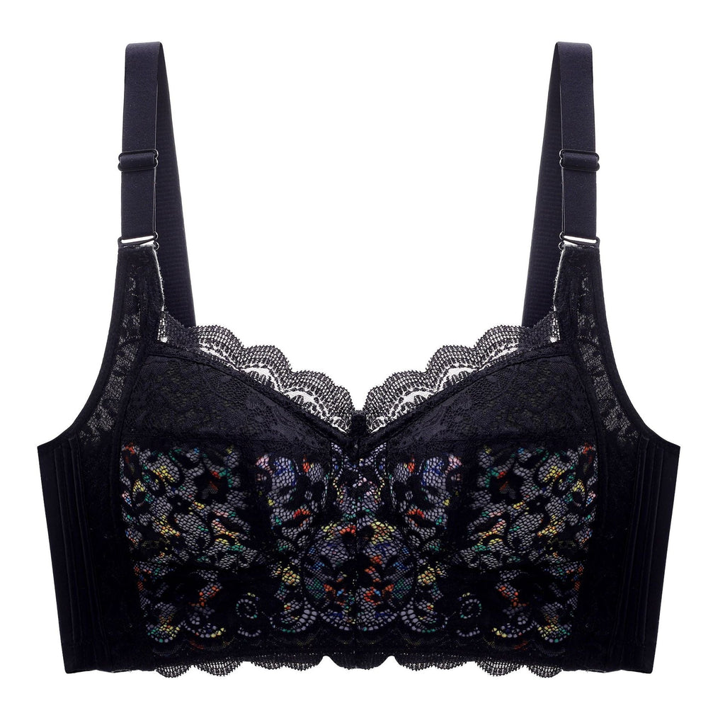 [W-Ropa Interior] Sujetador Ajustable De Encaje Sin Borde