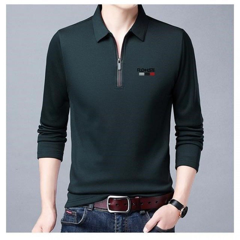 [M-Ropa] Polo Casual Con Solapa Para Hombre