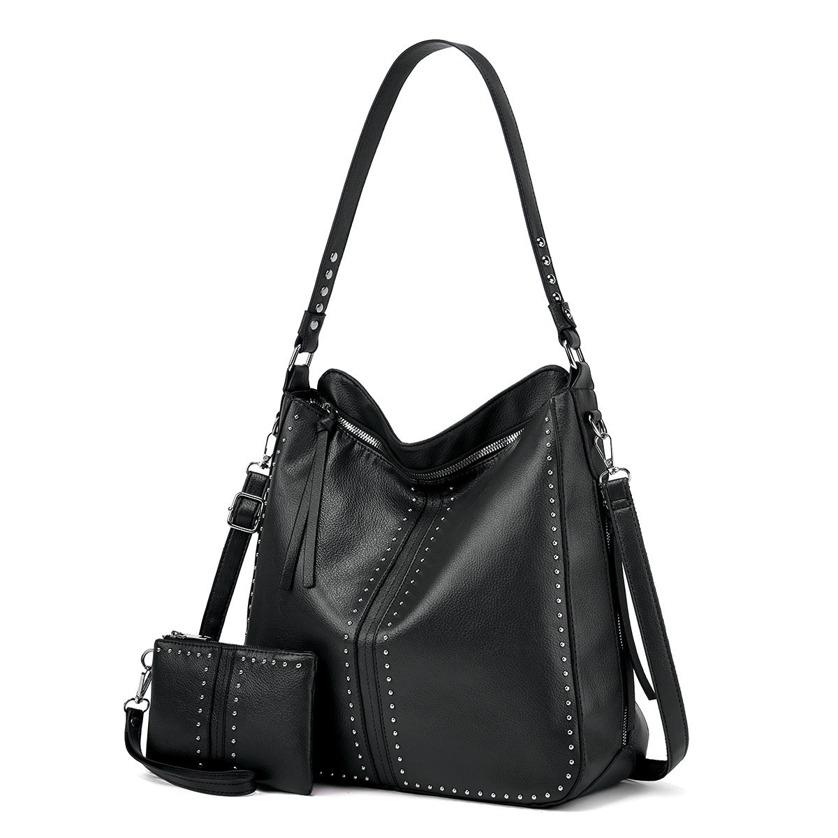 [W-Bolso] Bolso De Madre De Bolso Tote De Un Solo Hombro Bolso De Mujer Bolso De Gran Capacidad