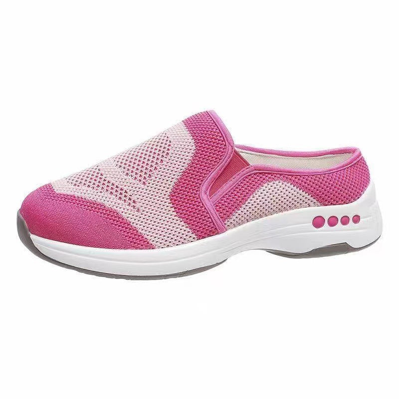 Pedal De Malla Transpirable Para Mujer Que Bloquea El Color