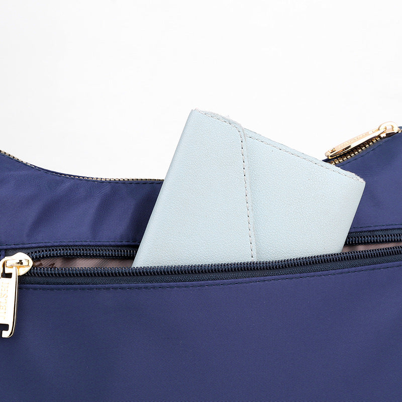 [W-Bolso] Mochila De Un Solo Hombro Con Capacidad De Tramo Oblicuo Y Varias Capas